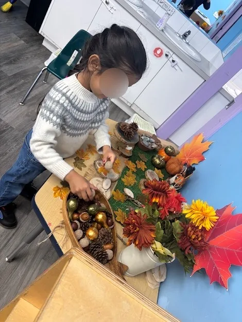 Typical day materials at Village Scholars Preschool