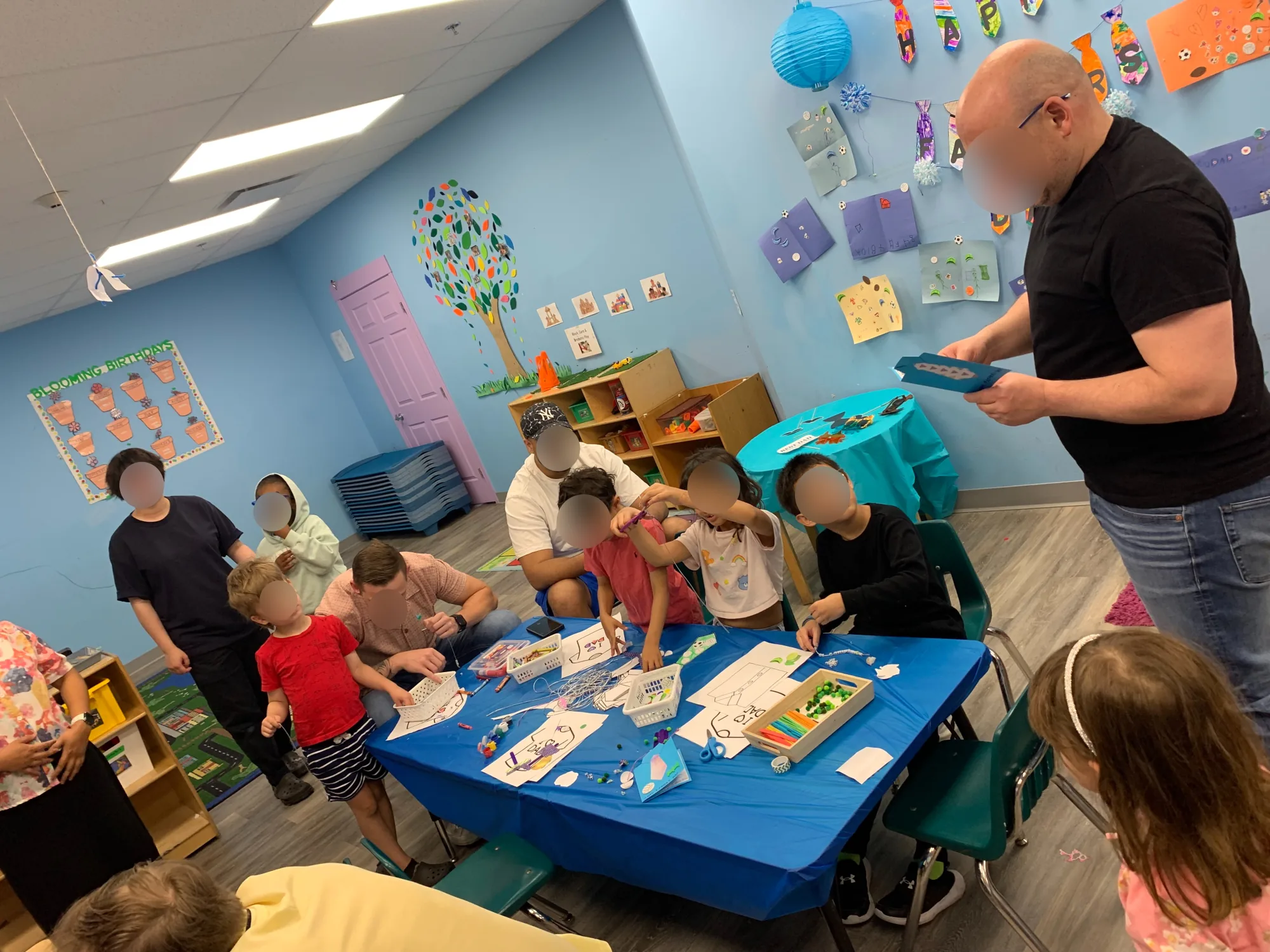 Village Scholars Preschool photo: classroom event with families and educators
