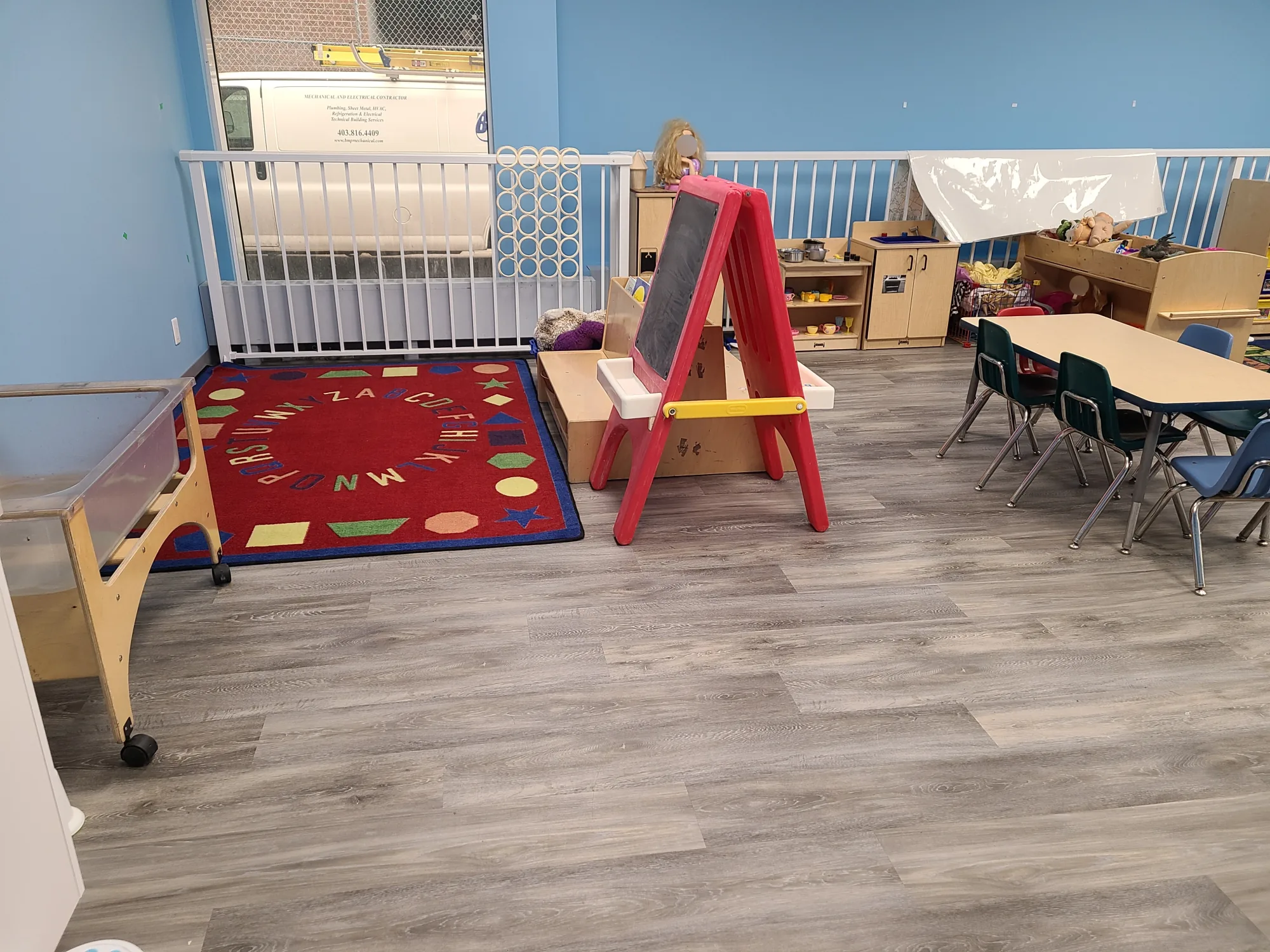 Village Scholars Preschool childcare classroom space