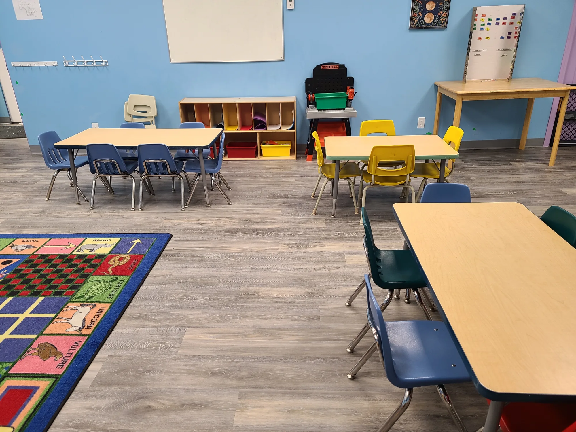 Village Scholars Preschool bright childcare classroom