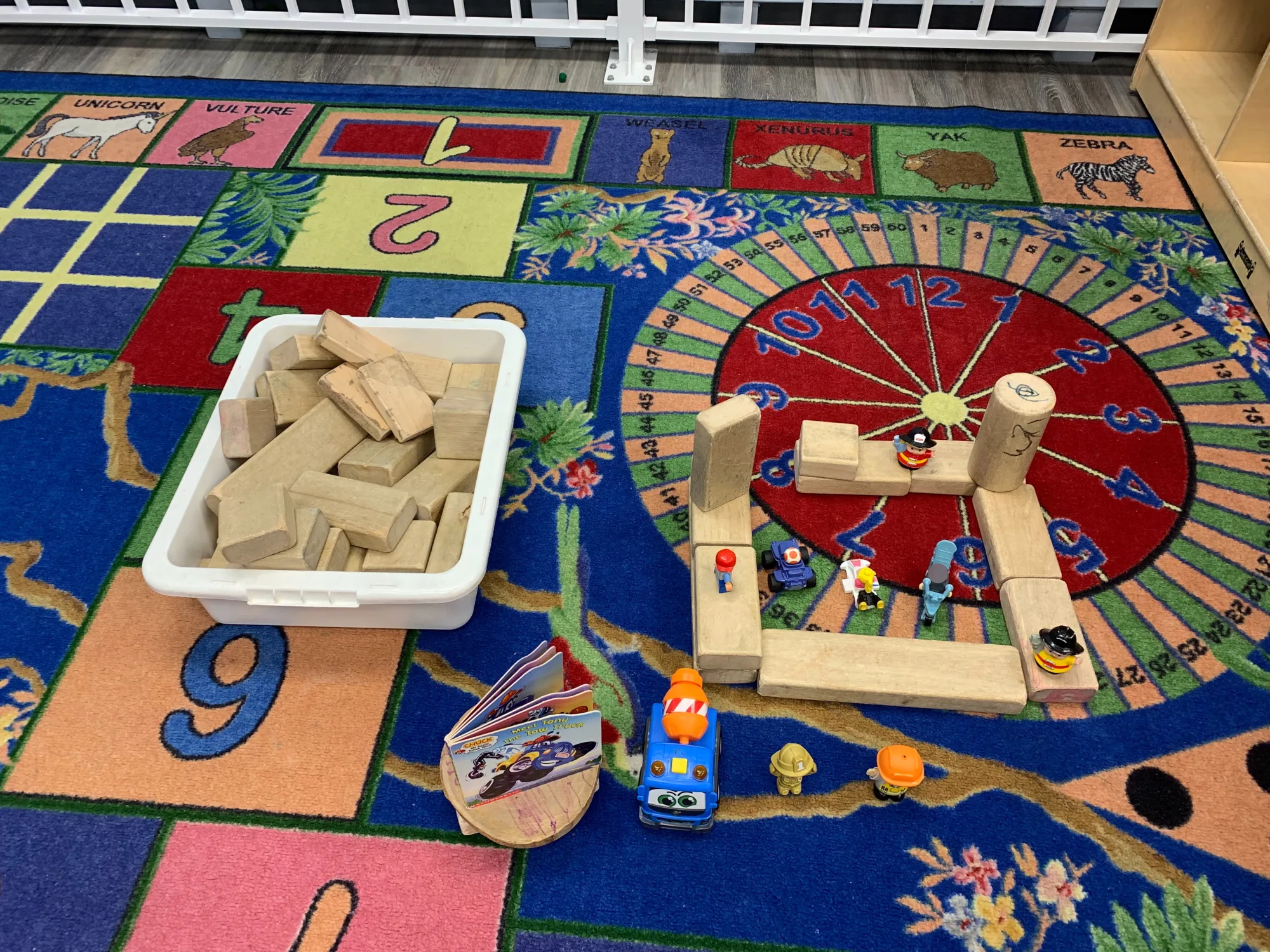 Village Scholars Preschool classroom materials ready for play